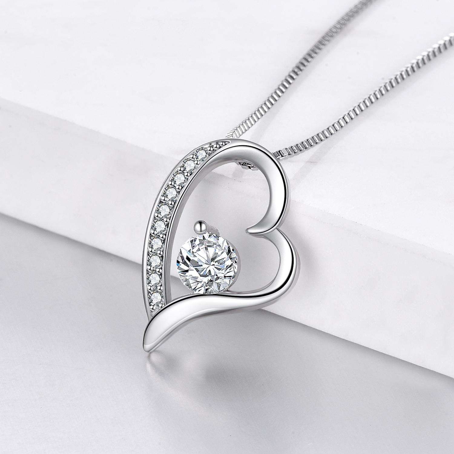 Heart Necklaces for Women Girlfriend Valentines Day Birthday Women Jewelry Gifts - Mardonyx Jewelry
