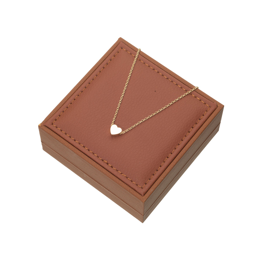 Heart Necklace Birthday Gift for Daughter from Parents - Mardonyx Jewelry