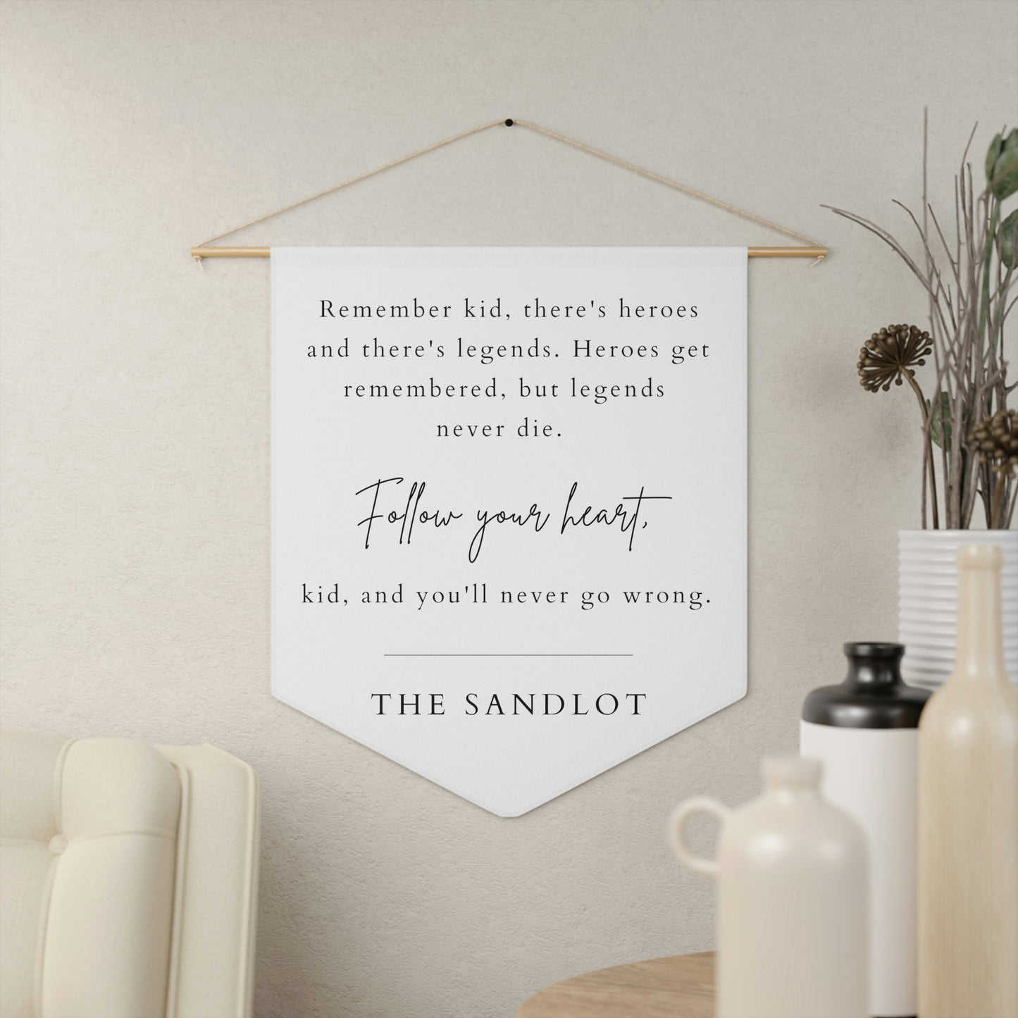 Nursery Decor - Kids Room Decor - Playroom Decor Sandlot Banner