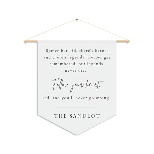 Nursery Decor - Kids Room Decor - Playroom Decor Sandlot Banner