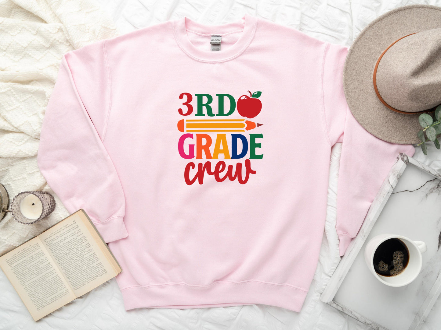 Third Grade Teacher Sweatshirt, Teacher Grade Gift, 3rd Grade Sweatshirt, Third Grade Sweatshirt, 3rd Grade Team, Teacher Squad Shirts