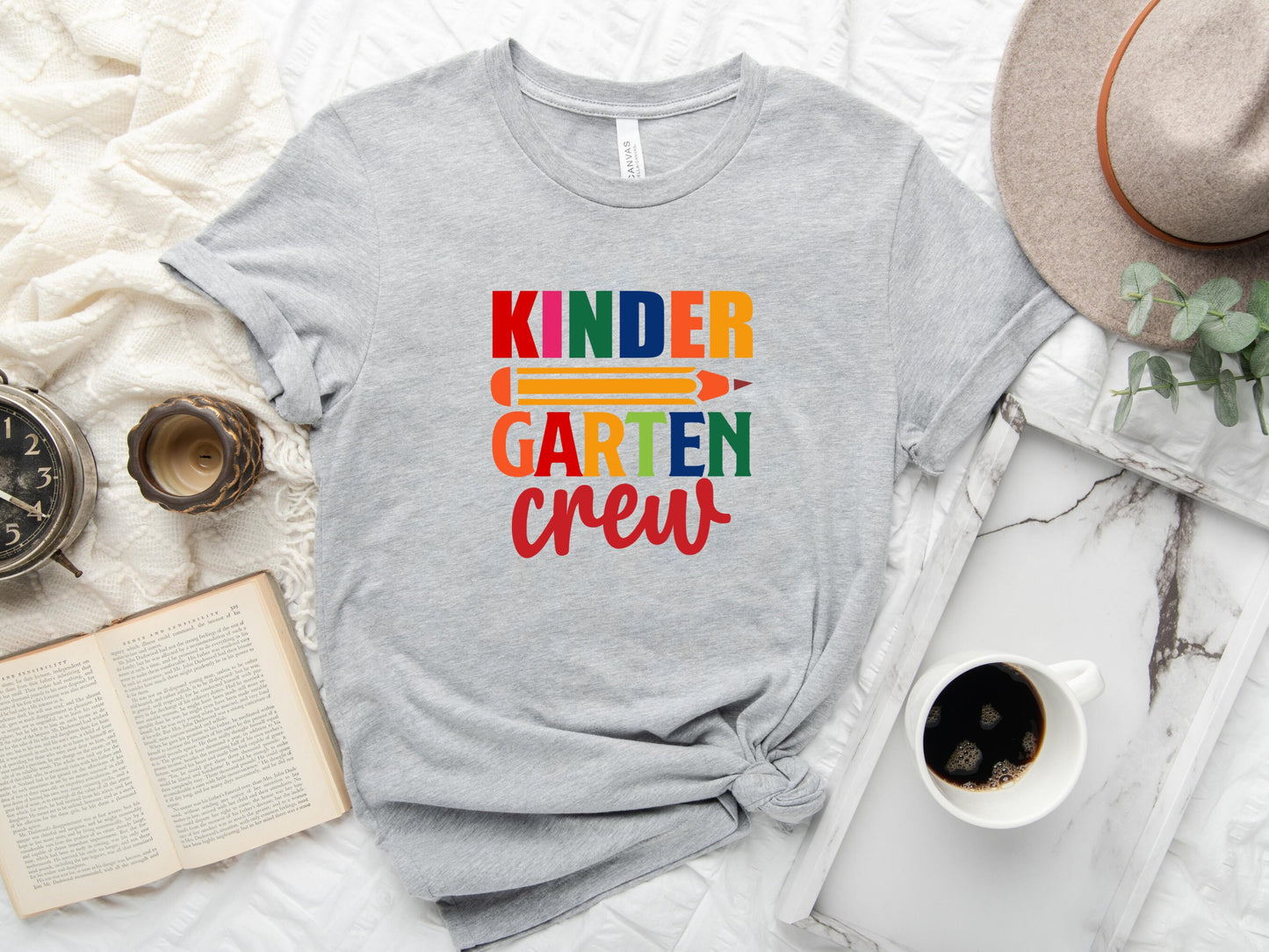 Kindergarten Teacher T-Shirt, Kindergarten Crew
