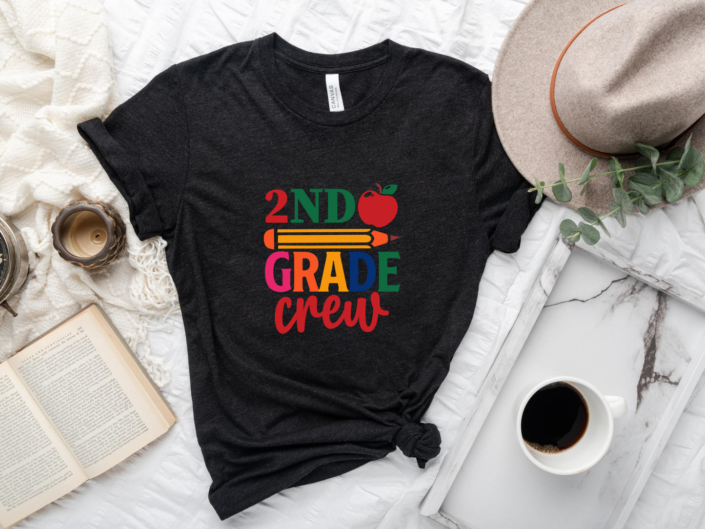 Second Grade Teacher T-Shirt, Teacher Grade Gift, 2nd Grade Tee, Second Grade T Shirt, 2nd Grade Team, Teacher Squad Shirts