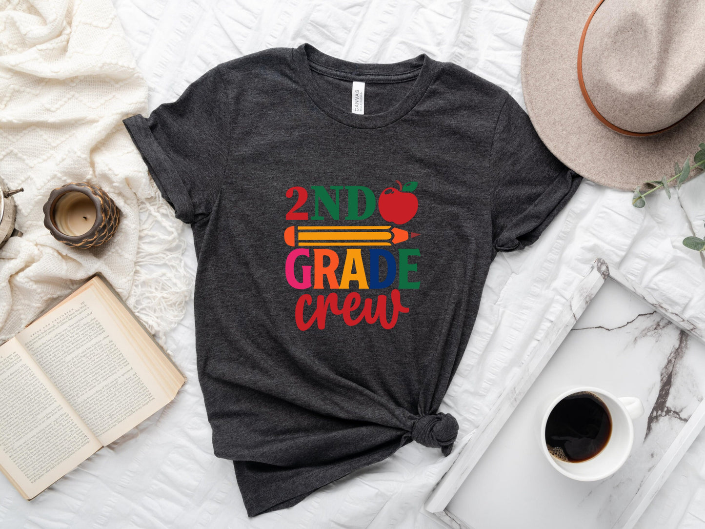 Second Grade Teacher T-Shirt, Teacher Grade Gift, 2nd Grade Tee, Second Grade T Shirt, 2nd Grade Team, Teacher Squad Shirts