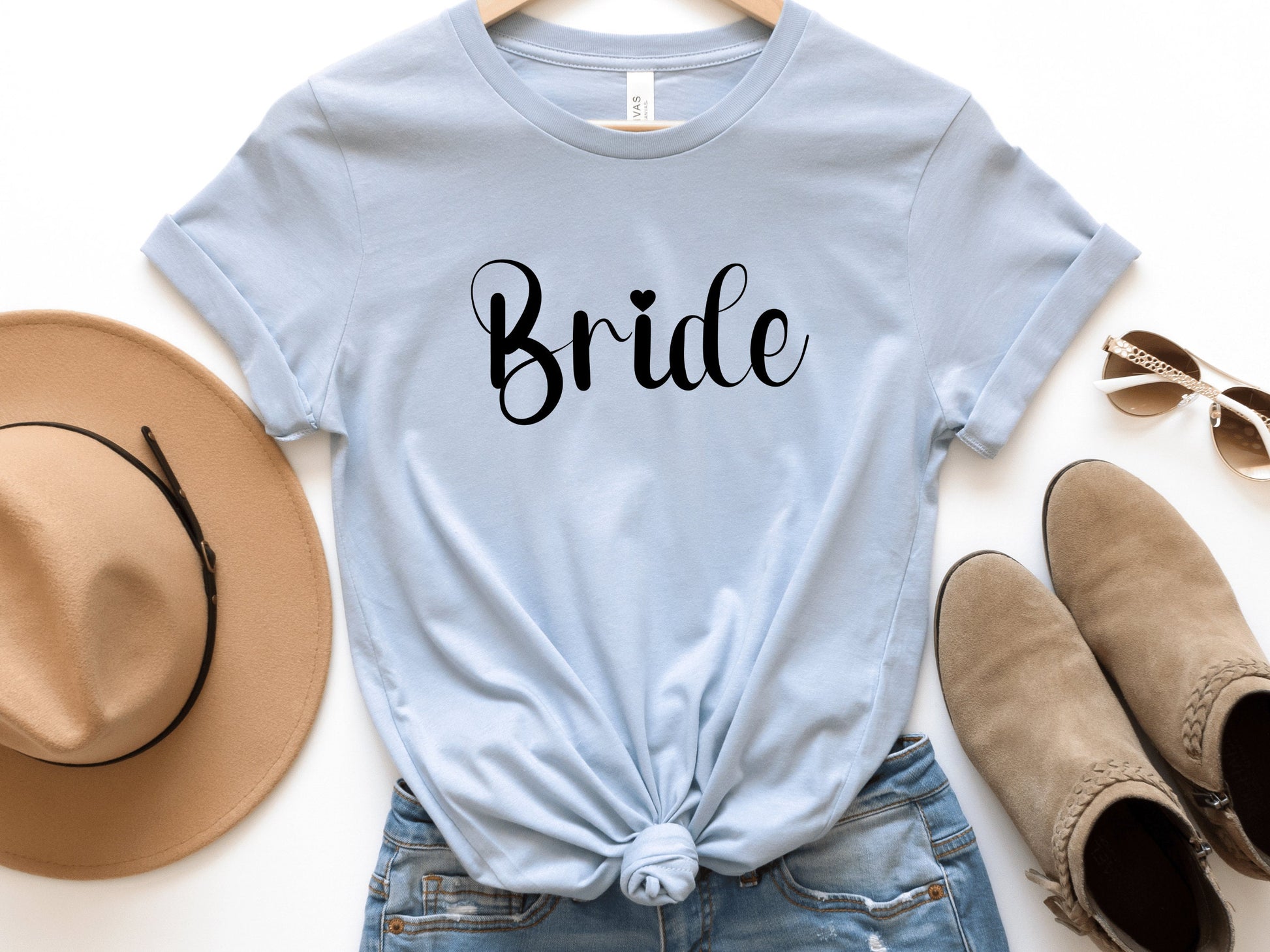 Bride Shirt, Bride to Be Shirt, Bride T-Shirt, T Shirt Bride, Bride Gift Ideas, Bridal Party Ideas, Bachelorette Party Shirt, Bride Tee - Mardonyx T-Shirt Heather Orchid / S