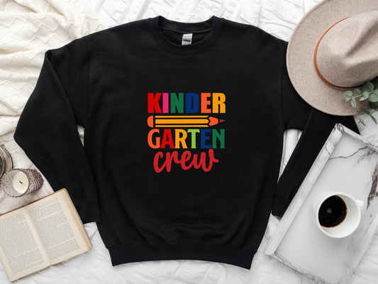 Kindergarten Teacher Sweatshirt, Kindergarten Crew