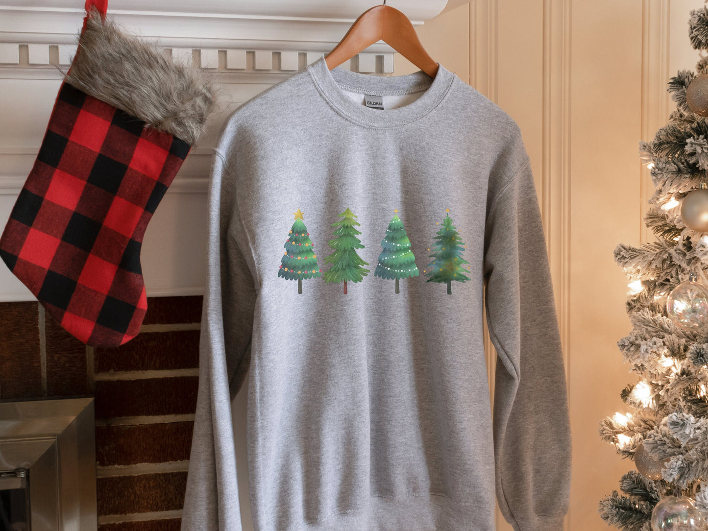 Women's Christmas Tree Sweatshirt