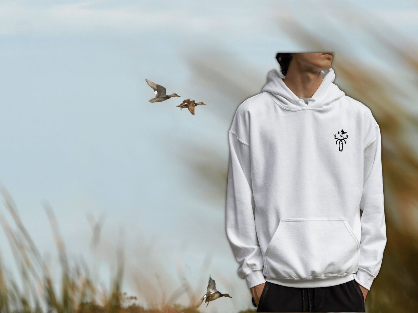 Hunting and Fishing Flag Sweatshirt