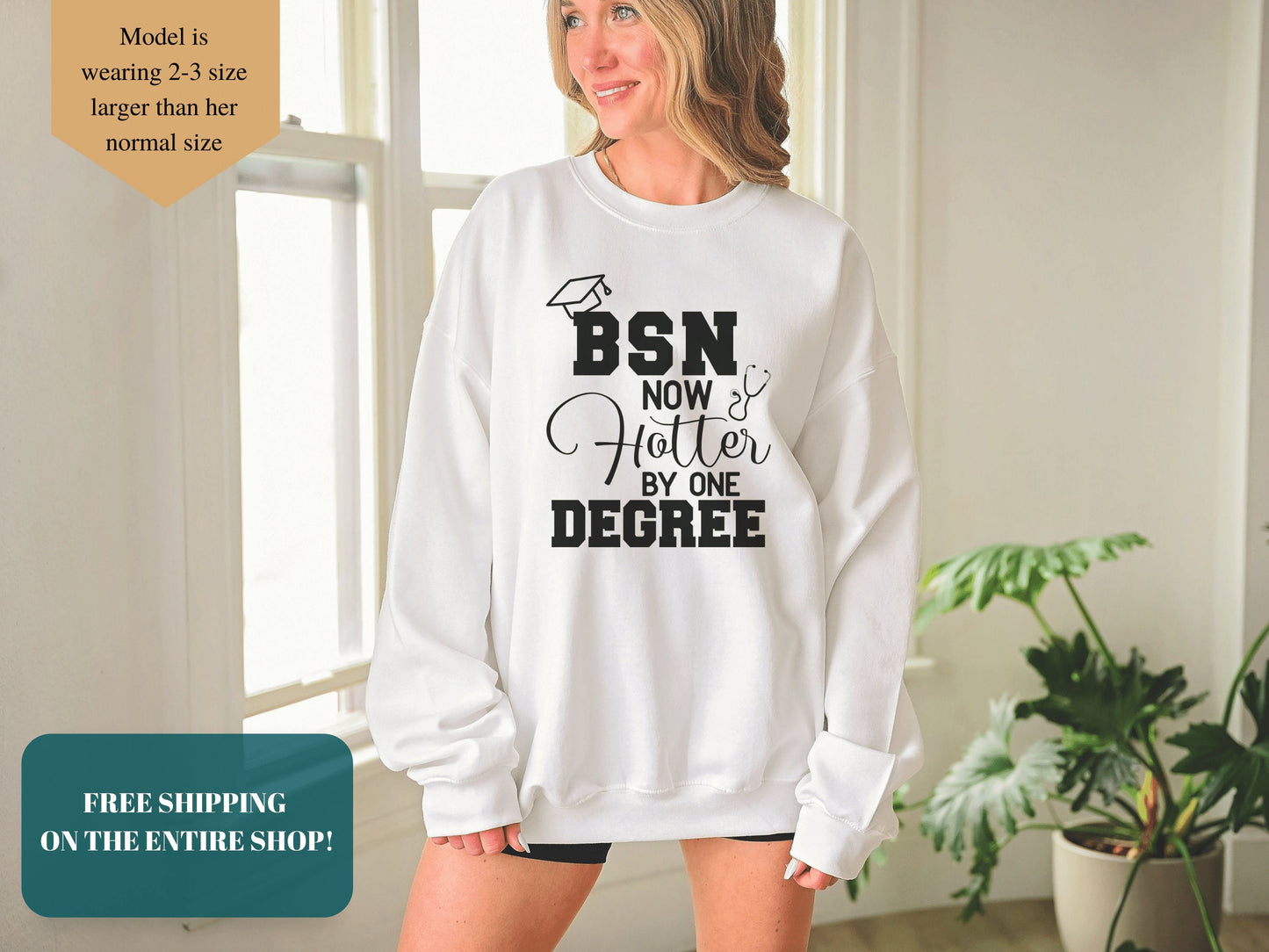 Bachelor Degree Nurse Shirt, BSN Shirt, BSN Sweatshirt - Mardonyx Sweatshirt