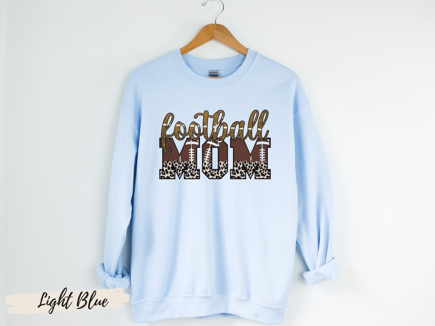 Mom Football Shirt, Mom Football Sweatshirt,Football Mom Crewneck, Sweatshirt for Mom, Football Shirt Mom T Shirt