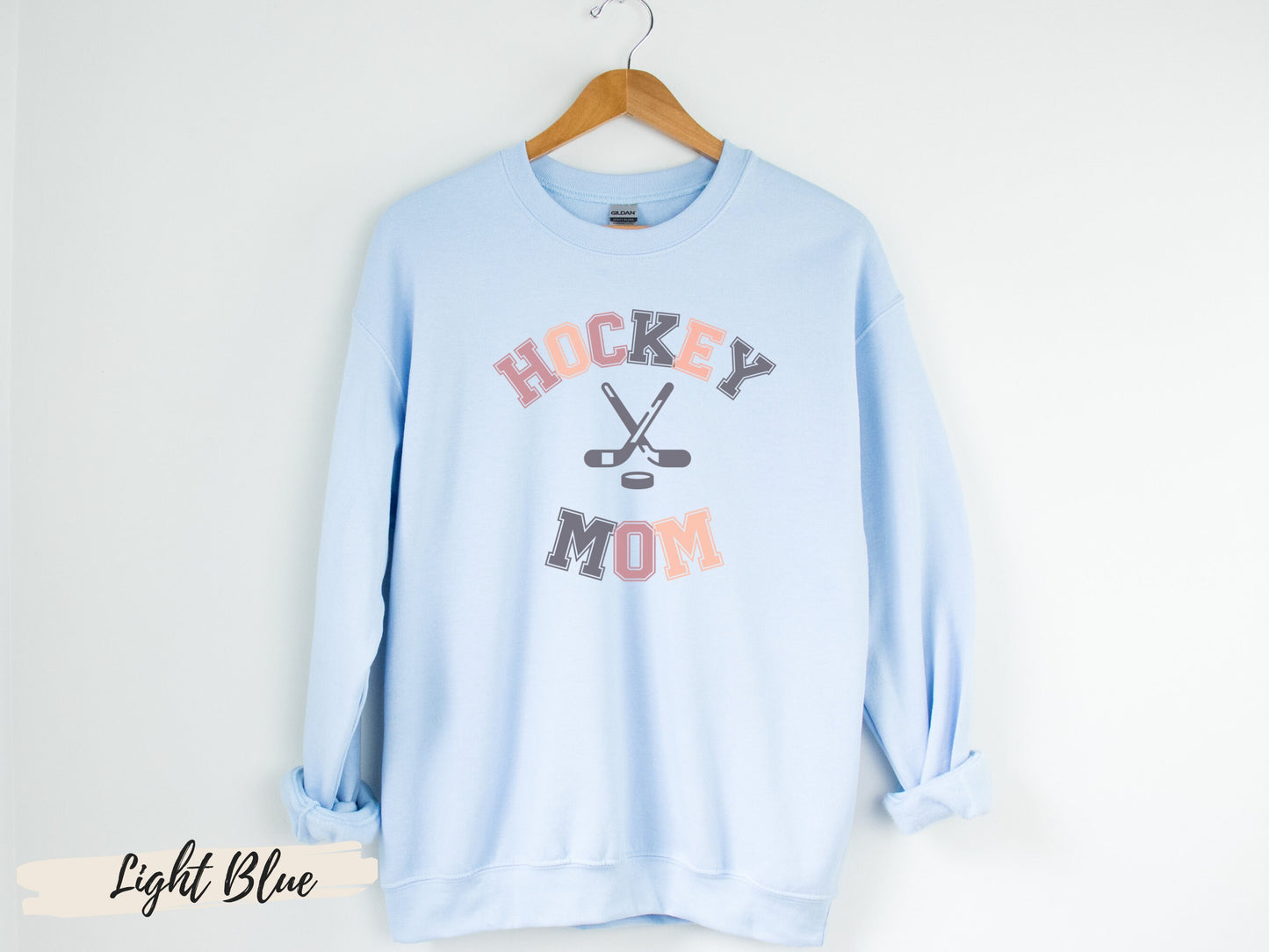 Hockey Mom Sweatshirt,Hockey Mom Crewneck Sweatshirt, Sweatshirt for Mom,Mom Hockey Shirt, Hockey Mom Shirt, Mothers Day Gift for Hockey Mom