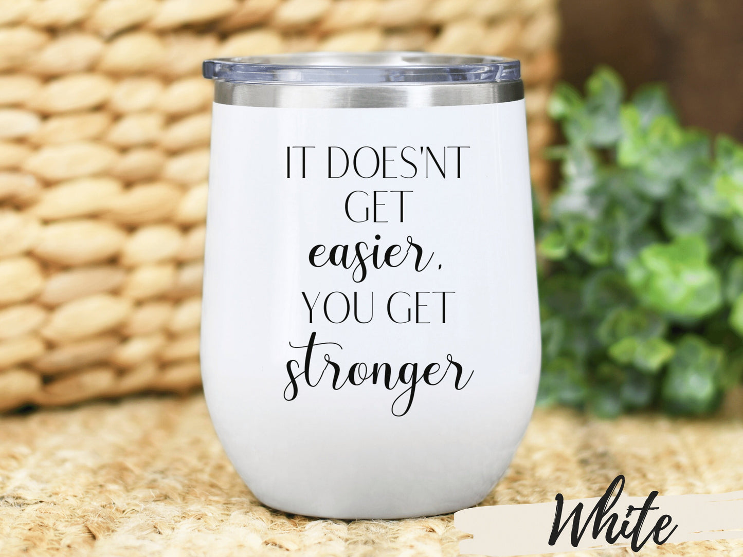 Motivational Wine Tumbler, Workout Gifts Women, Insulated Wine Tumbler,Insulated Coffee Mug, Robin Arzon Quotes