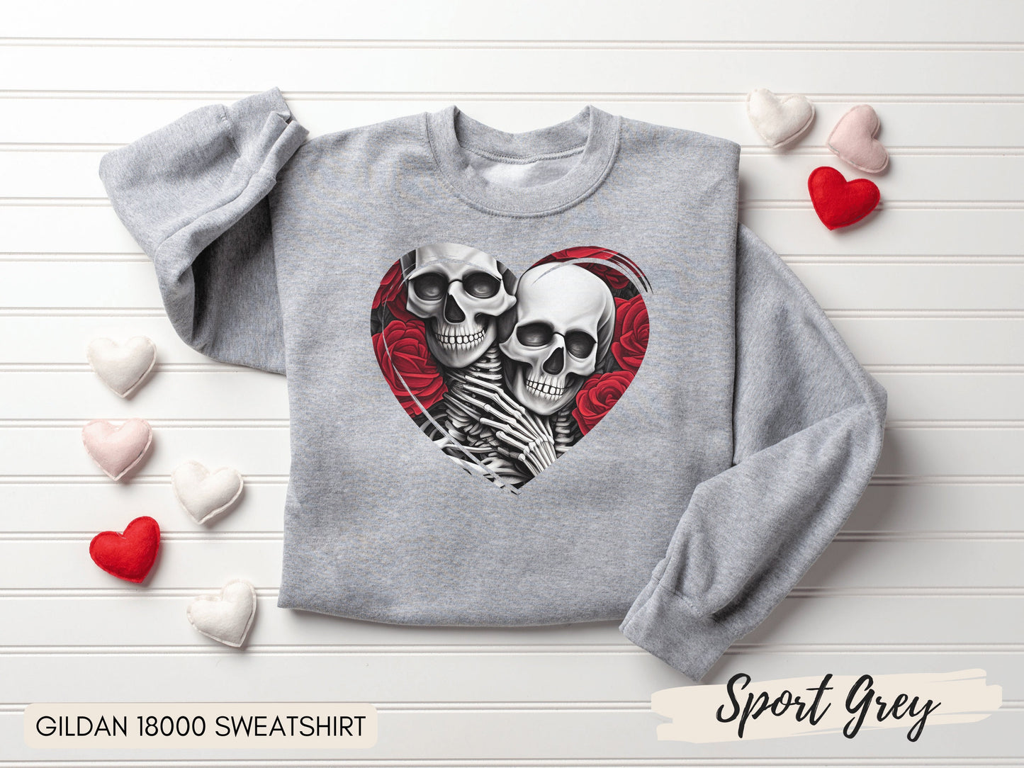 Skeleton Romance Shirt, Skeletons in Love Shirt, Valentine's Day, Love Shirt, Skeleton Shirt, Skeleton Couple, Skeleton Lovers, Romance Tee
