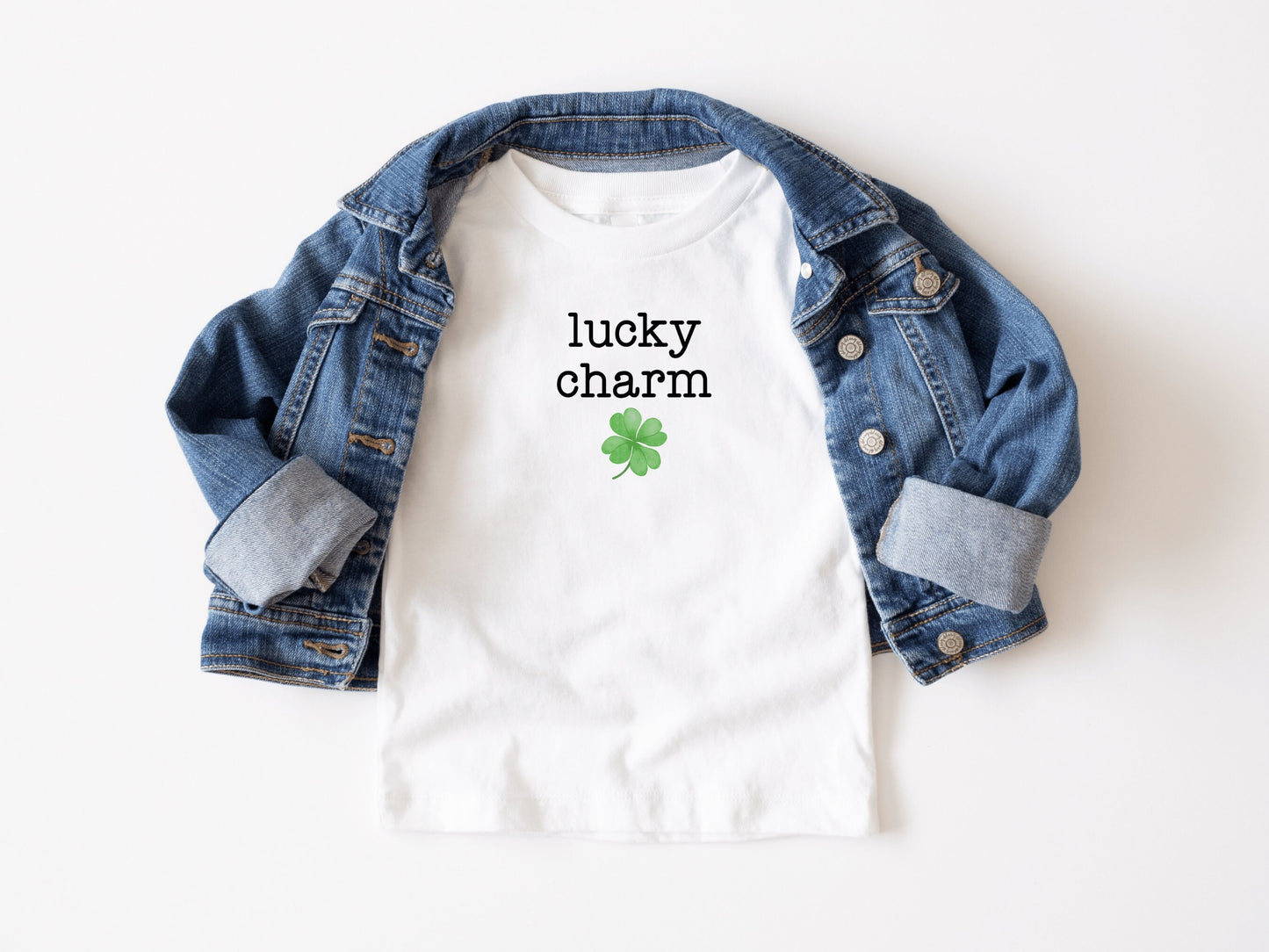 St Patrick's Day Baby OnesieĀ® and Toddler Shirt, Lucky Charm Baby Shirt, Funny Irish Baby Gift