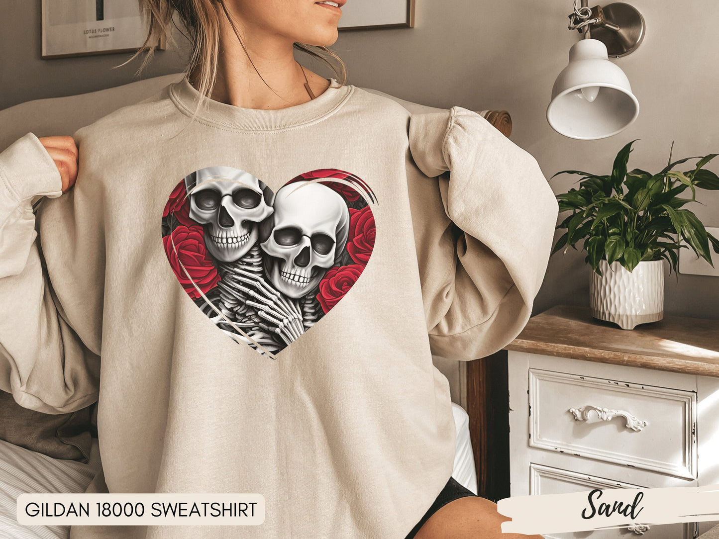 Skeleton Romance Shirt, Skeletons in Love Shirt, Valentine's Day, Love Shirt, Skeleton Shirt, Skeleton Couple, Skeleton Lovers, Romance Tee