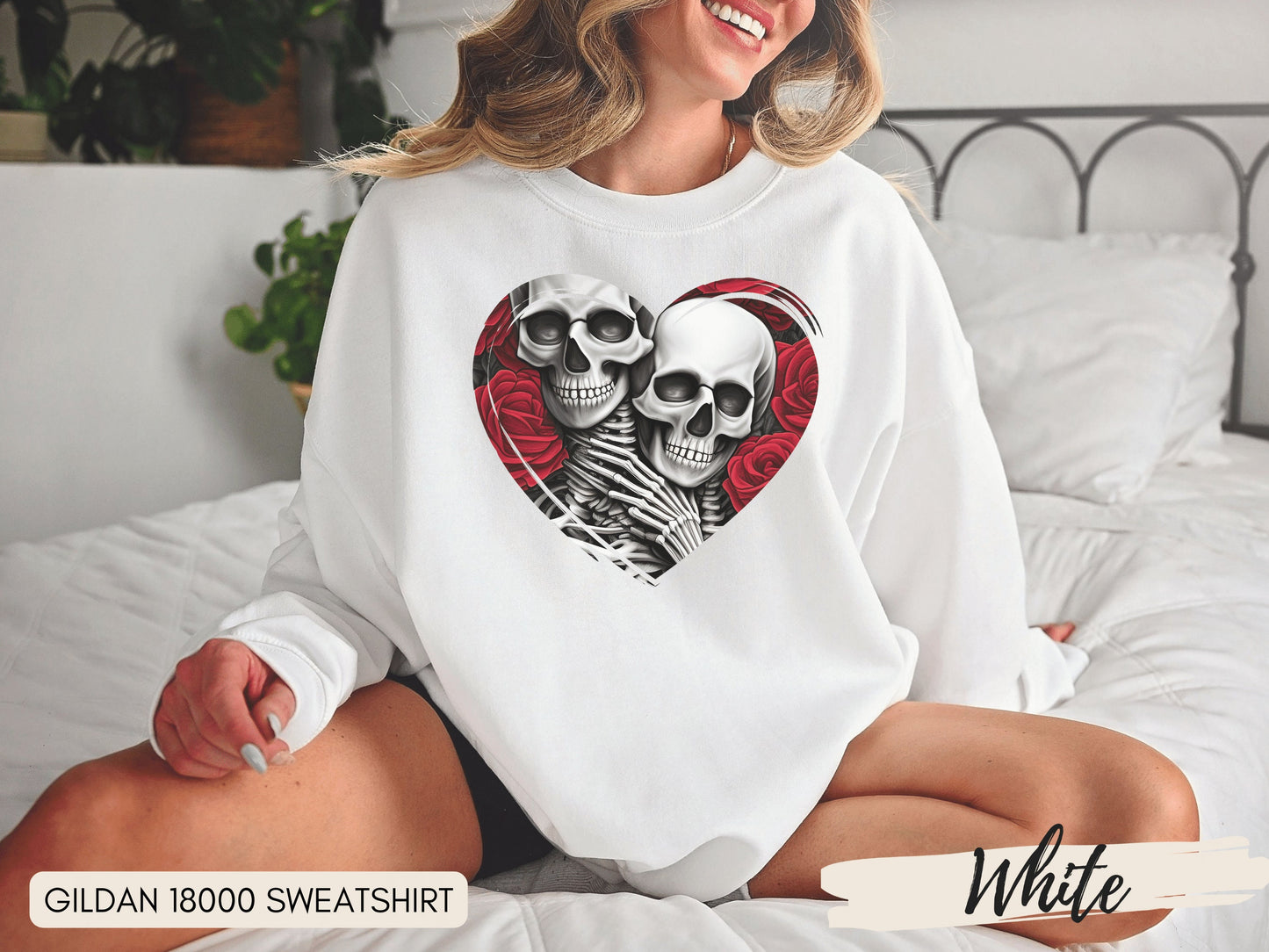 Skeleton Romance Shirt, Skeletons in Love Shirt, Valentine's Day, Love Shirt, Skeleton Shirt, Skeleton Couple, Skeleton Lovers, Romance Tee