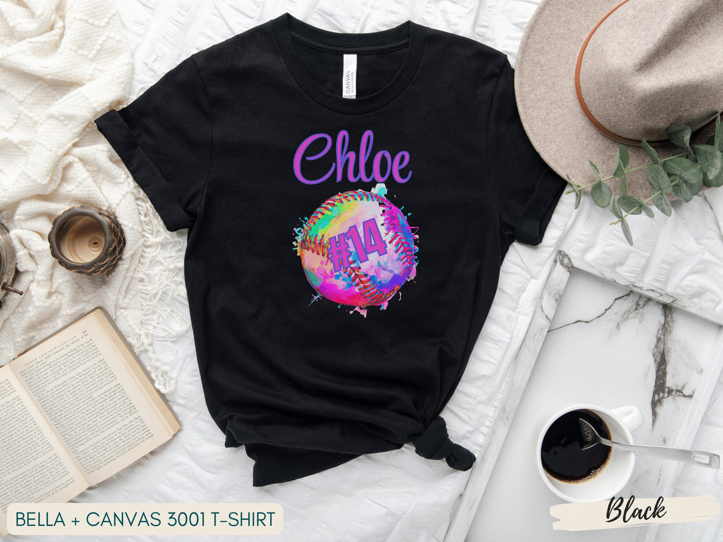 Personalized Softball Girl Shirt, Custom Softball Shirt, Personalized Softball Tee, Softball Mom Shirt