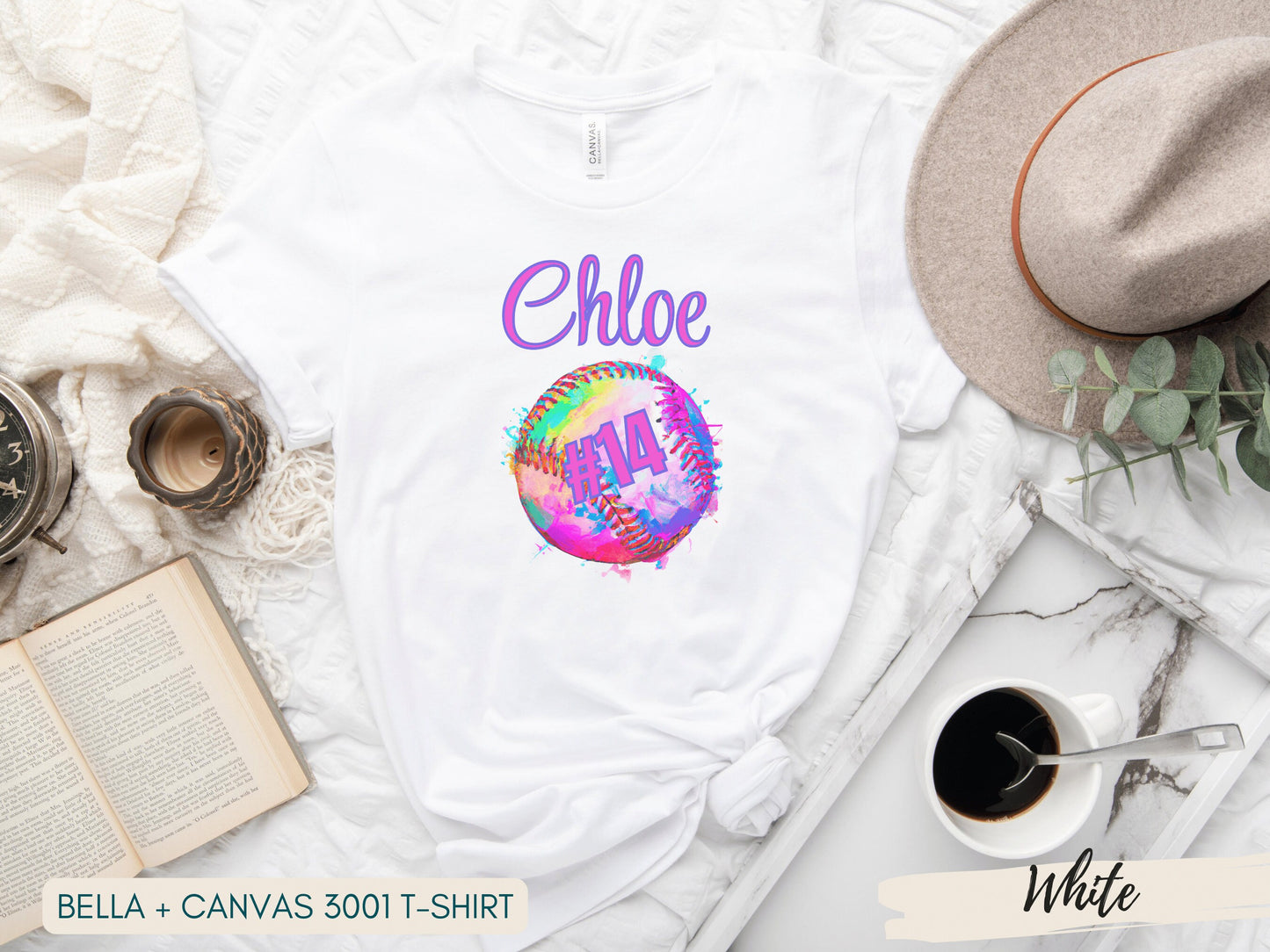 Personalized Softball Girl Shirt, Custom Softball Shirt, Personalized Softball Tee, Softball Mom Shirt