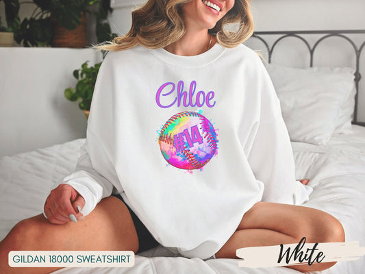 Personalized Softball Girl Shirt, Custom Softball Shirt, Personalized Softball Tee, Softball Mom Shirt