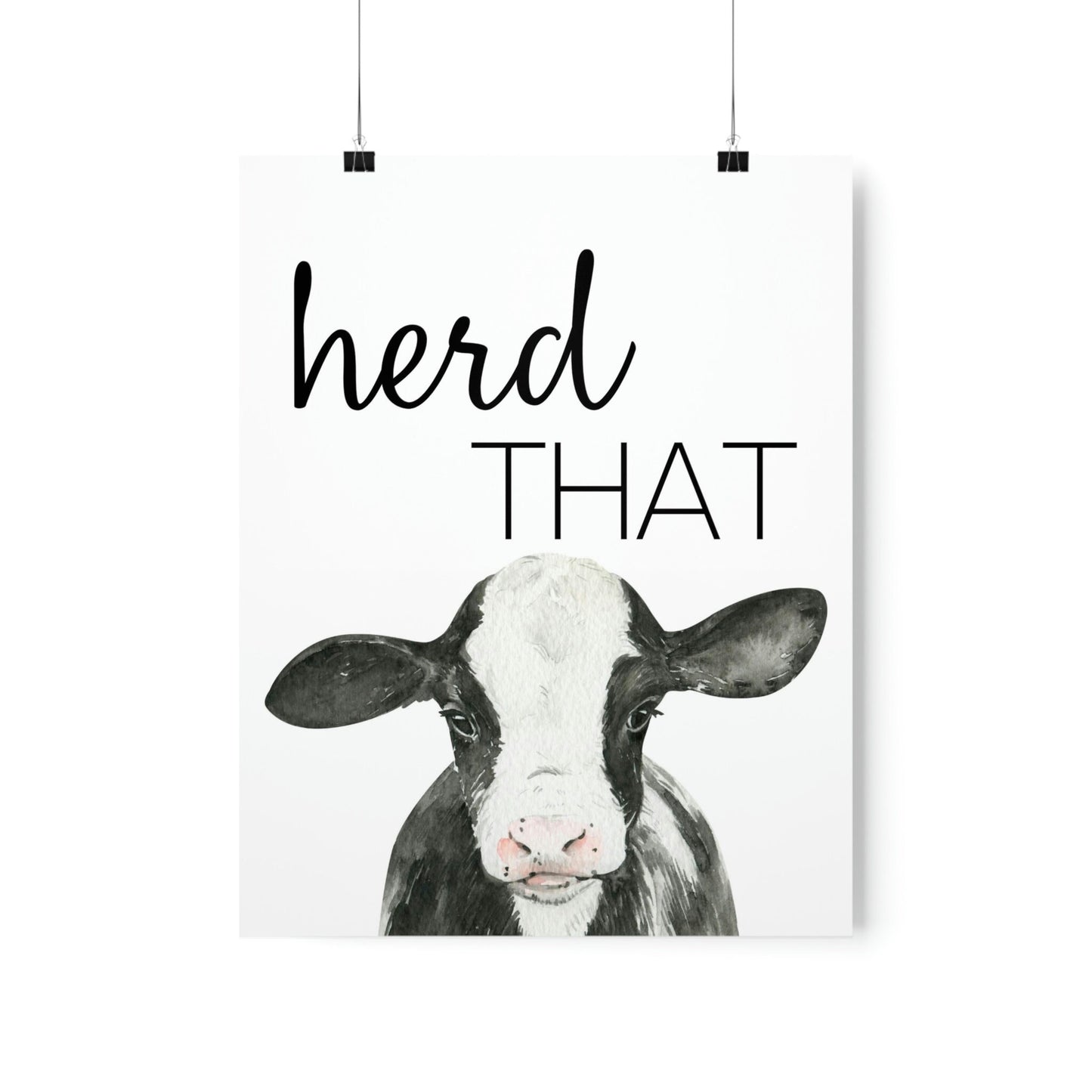 Farmhouse Bathroom Wall Decor Funny Bathroom Poster Bathroom Signs Cow Print Bathroom Cow Decor - Mardonyx