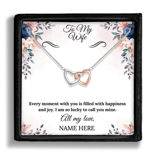 To My Wife Necklace, Necklace for Wife, Romantic Wife Jewelry, Wife Birthday, Mothers Day Gift for Wife - Mardonyx Jewelry