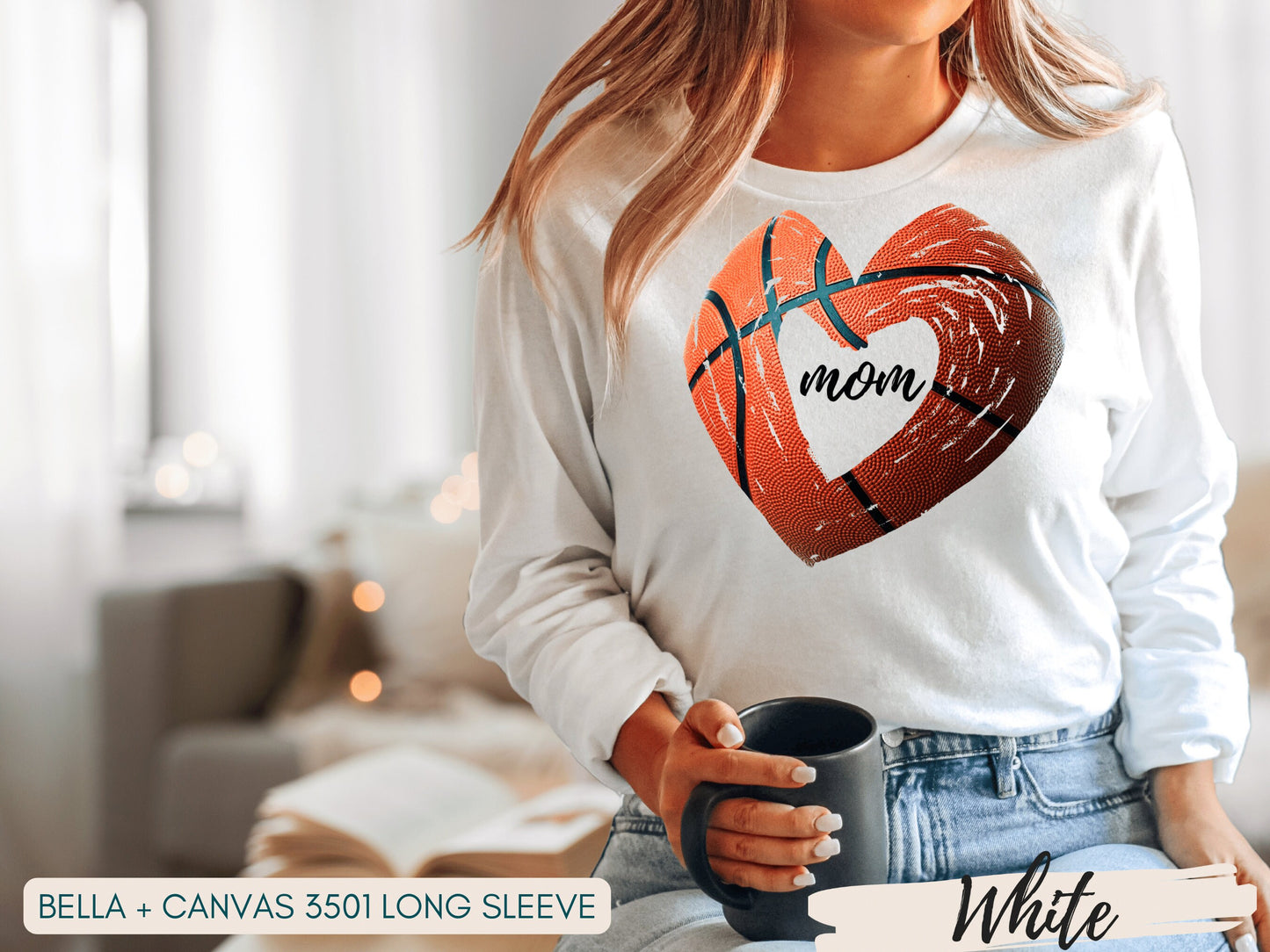 Basketball Mom Sweatshirt, Basketball Mom Shirt, Mom Sweatshirt, Mother's Day Gift, Sport Mom Gift, Basketball Shirt