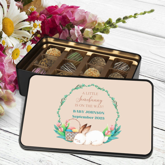 Personalized Easter Chocolate Truffles