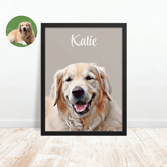 Personalized Pet Portraits From Your Pet Photo ,Digital Dog Portraits Cat Portraits, Custom Dog Portraits,Pet Art Pet Drawing, Pet Loss Gift