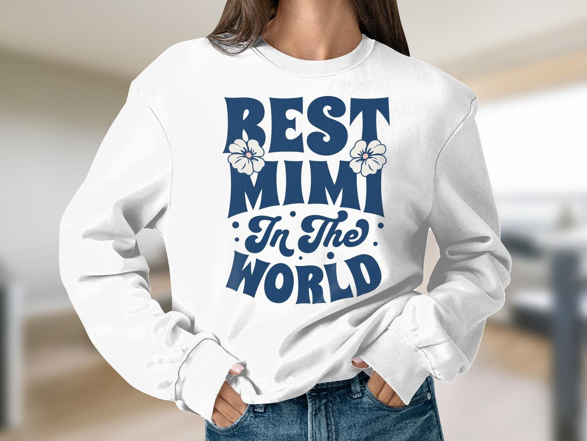 Best Mimi In The World, Grandma Sweatshirt, Grandma Gift, Gift for Grandma, Mimi Sweatshirt, Mimi Gift, Best Mimi Sweatshirt - Mardonyx Sweatshirt