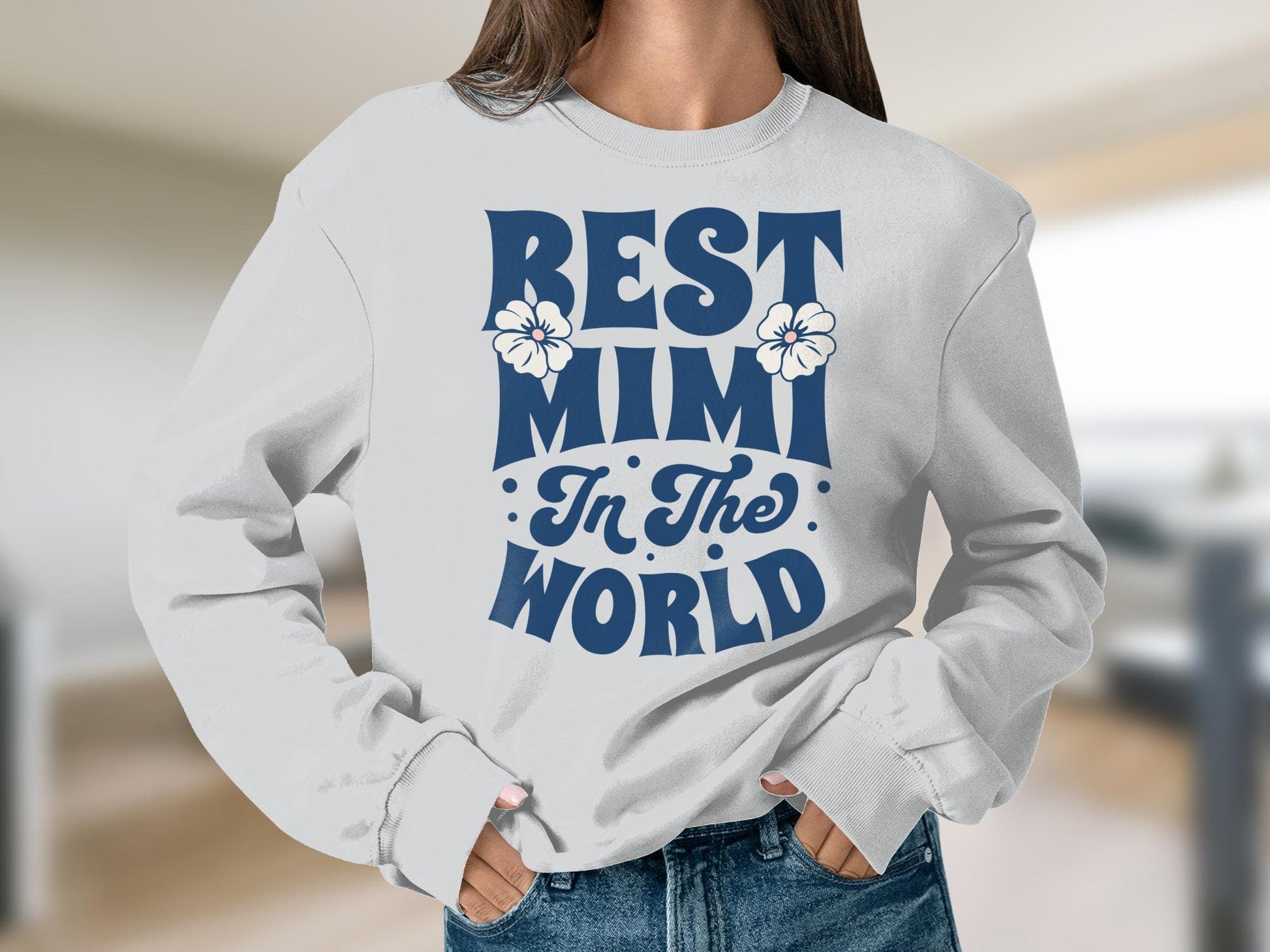 Best Mimi In The World, Grandma Sweatshirt, Grandma Gift, Gift for Grandma, Mimi Sweatshirt, Mimi Gift, Best Mimi Sweatshirt - Mardonyx Sweatshirt