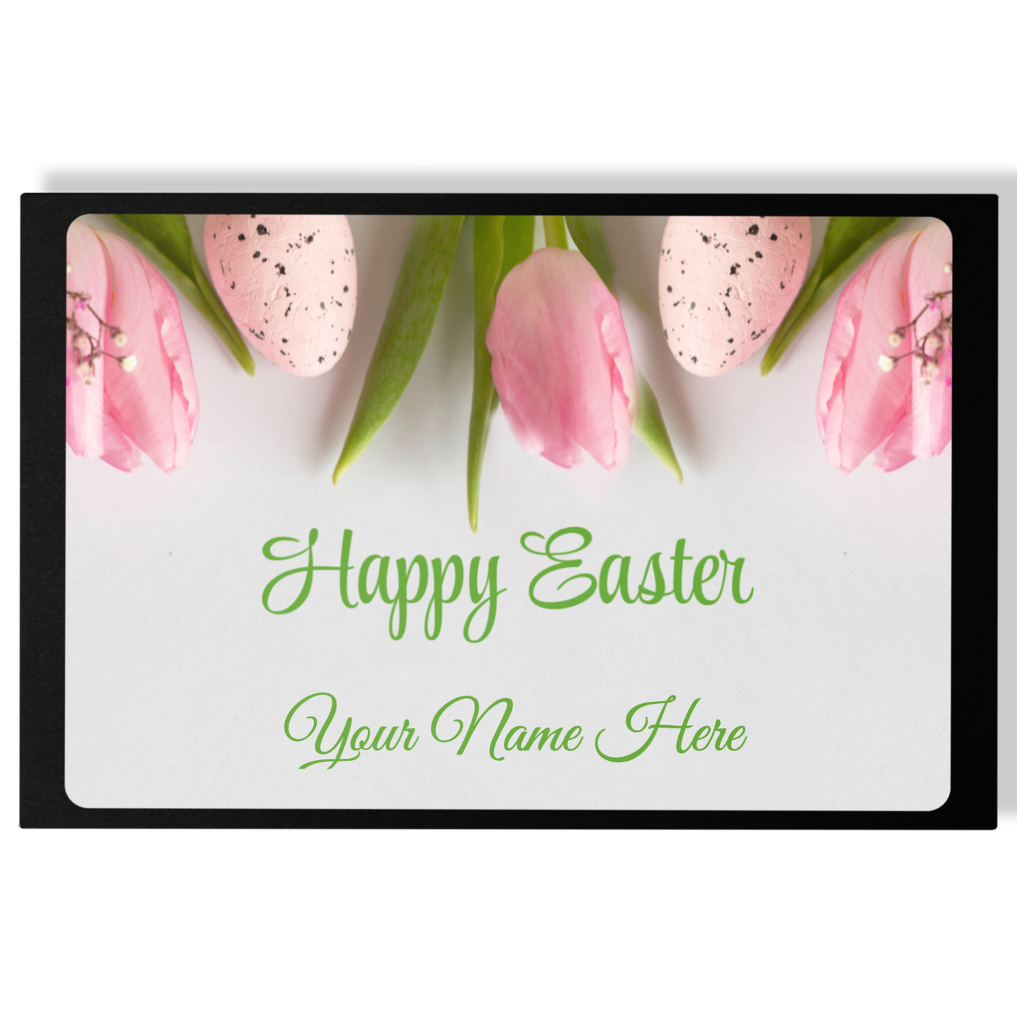 Personalized Easter Tulip Chocolate Truffles