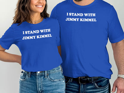 I Stand With Jimmy Kimmel Statement T-shirt product