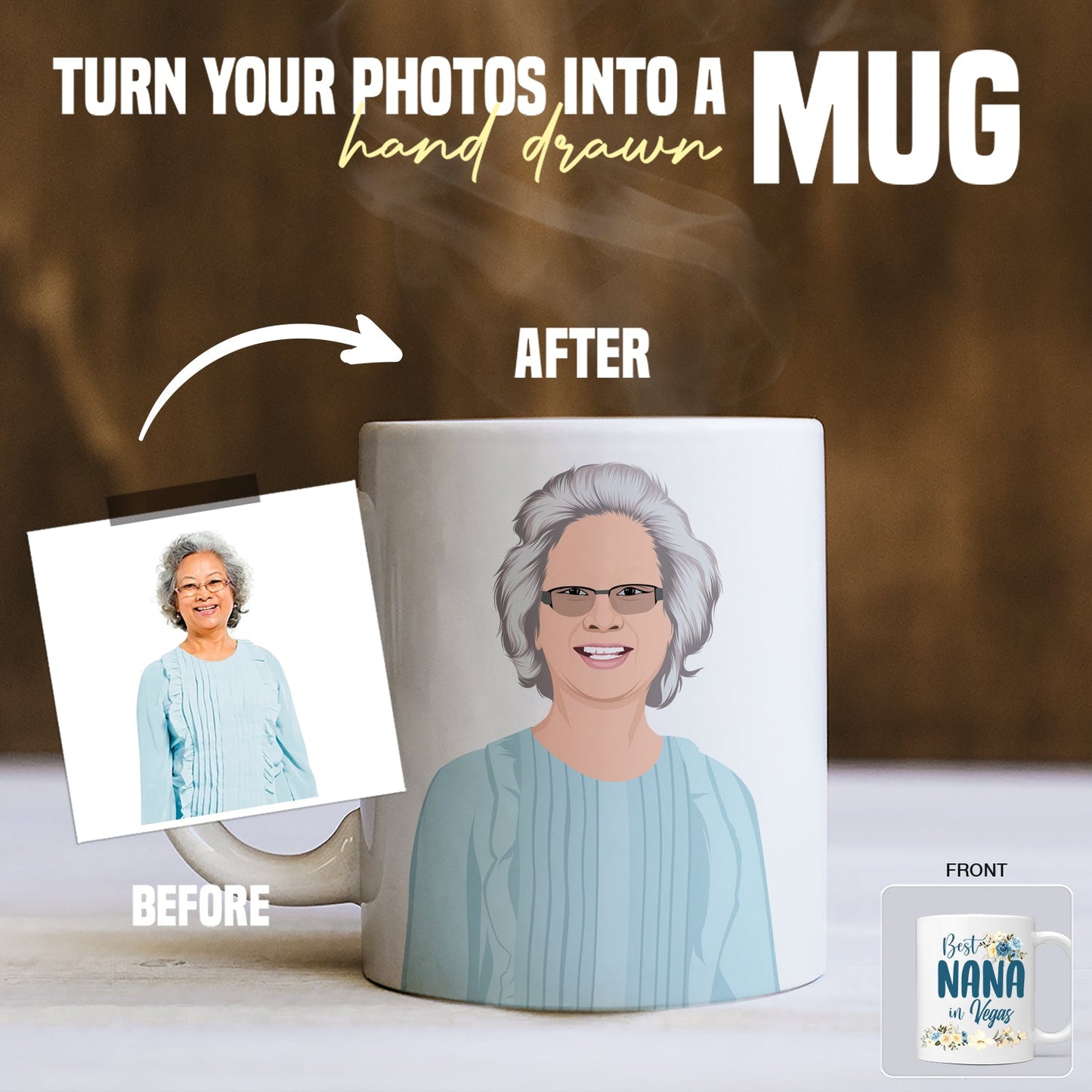 Personalized Nana Mug