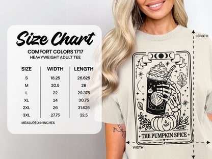 Comfort Colors 1717 Heavyweight Adult Tee The Pumpkin Spice