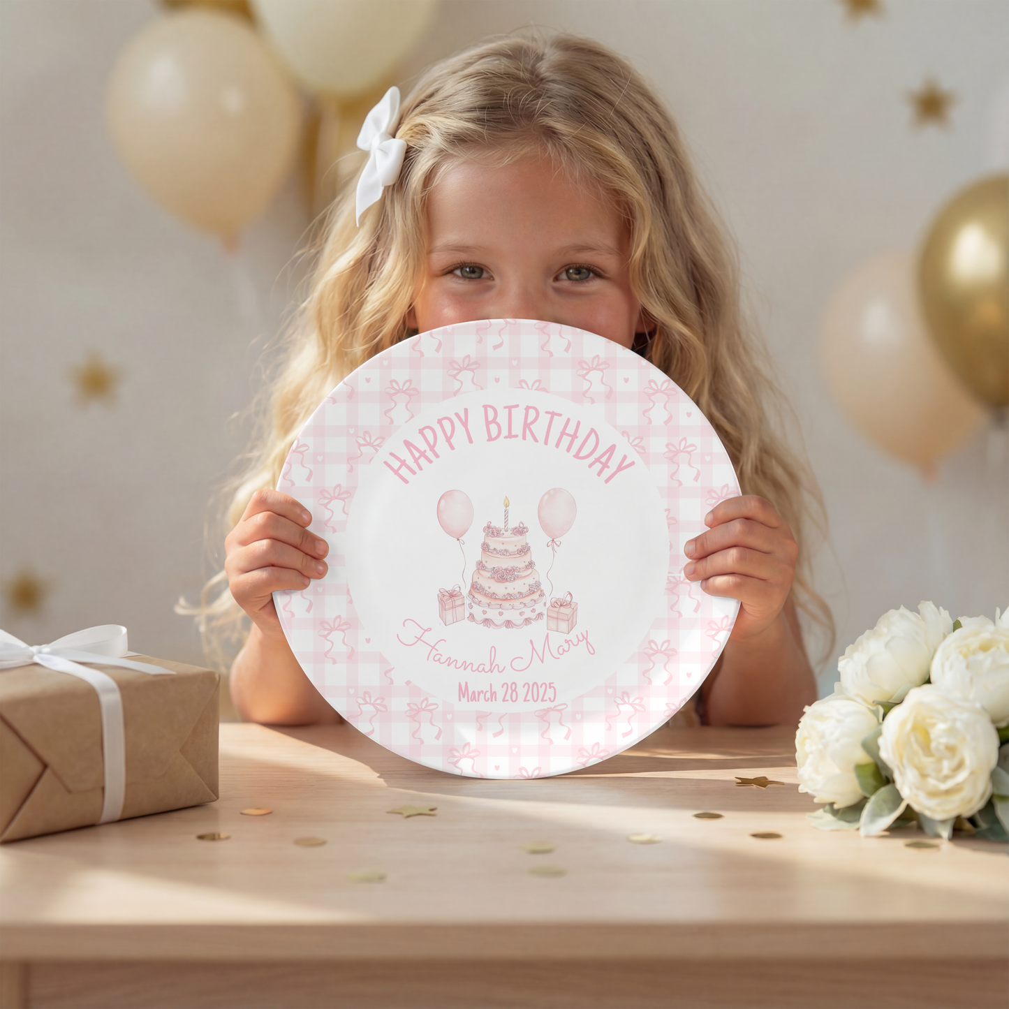 Coquette Birthday Plate