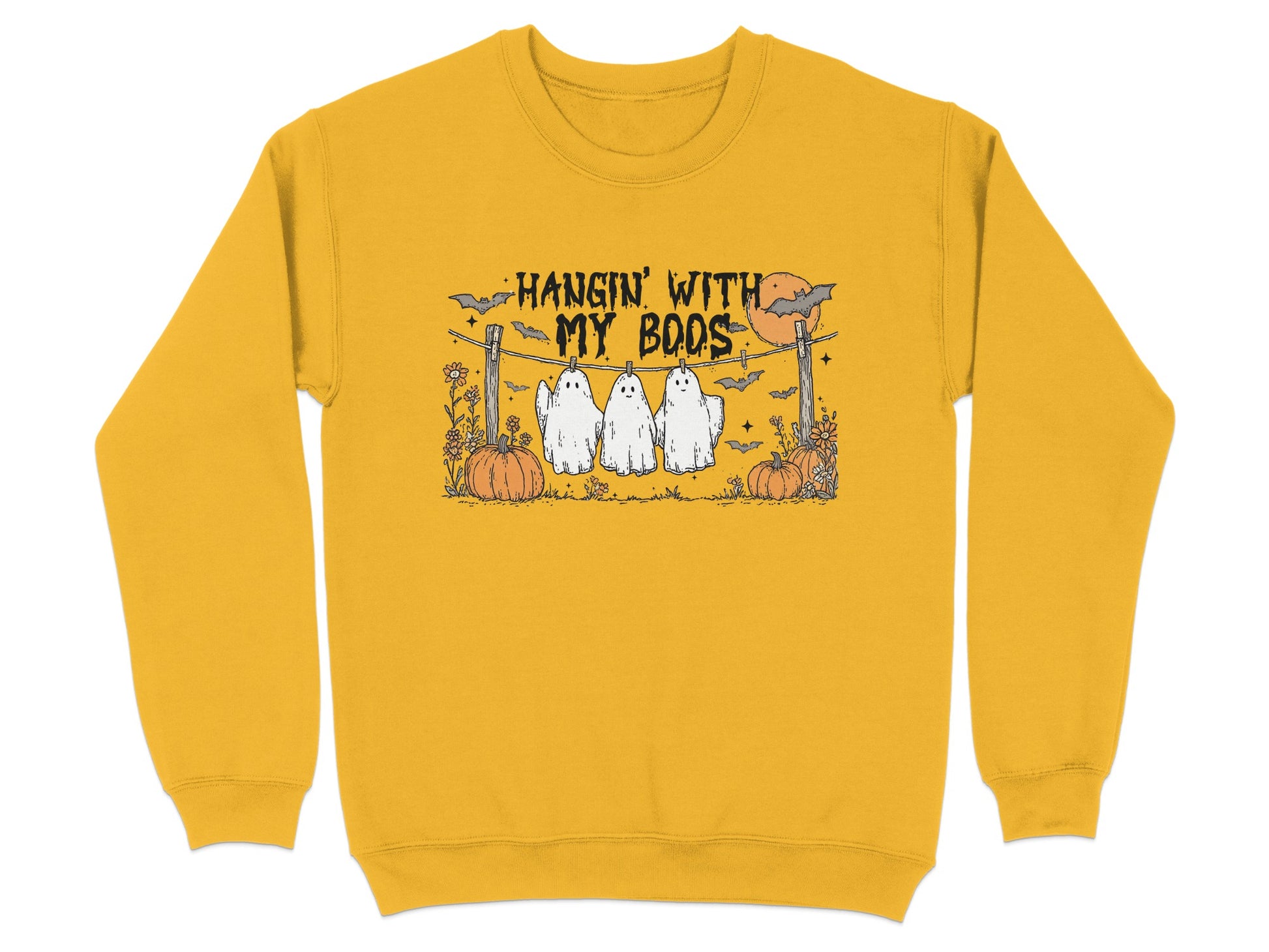 Hangin With My Boos Halloween Sweatshirt product type