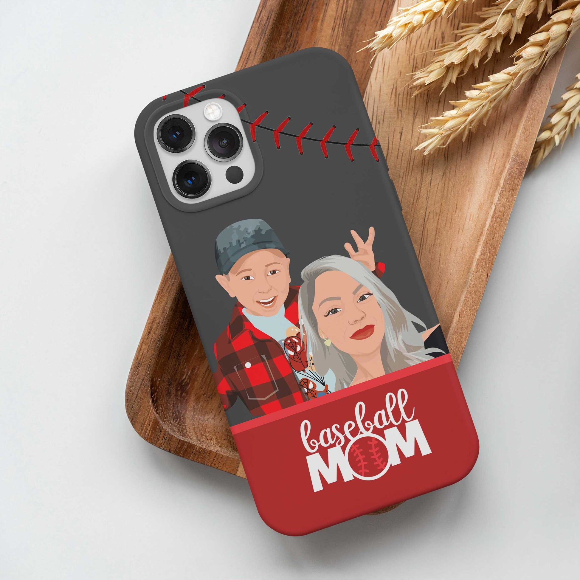 Custom Baseball Mom Phone Case - Mardonyx Phone Cases