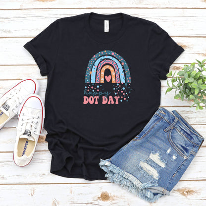 Dot Day Boho Rainbow T-Shirts - Mardonyx T-Shirt