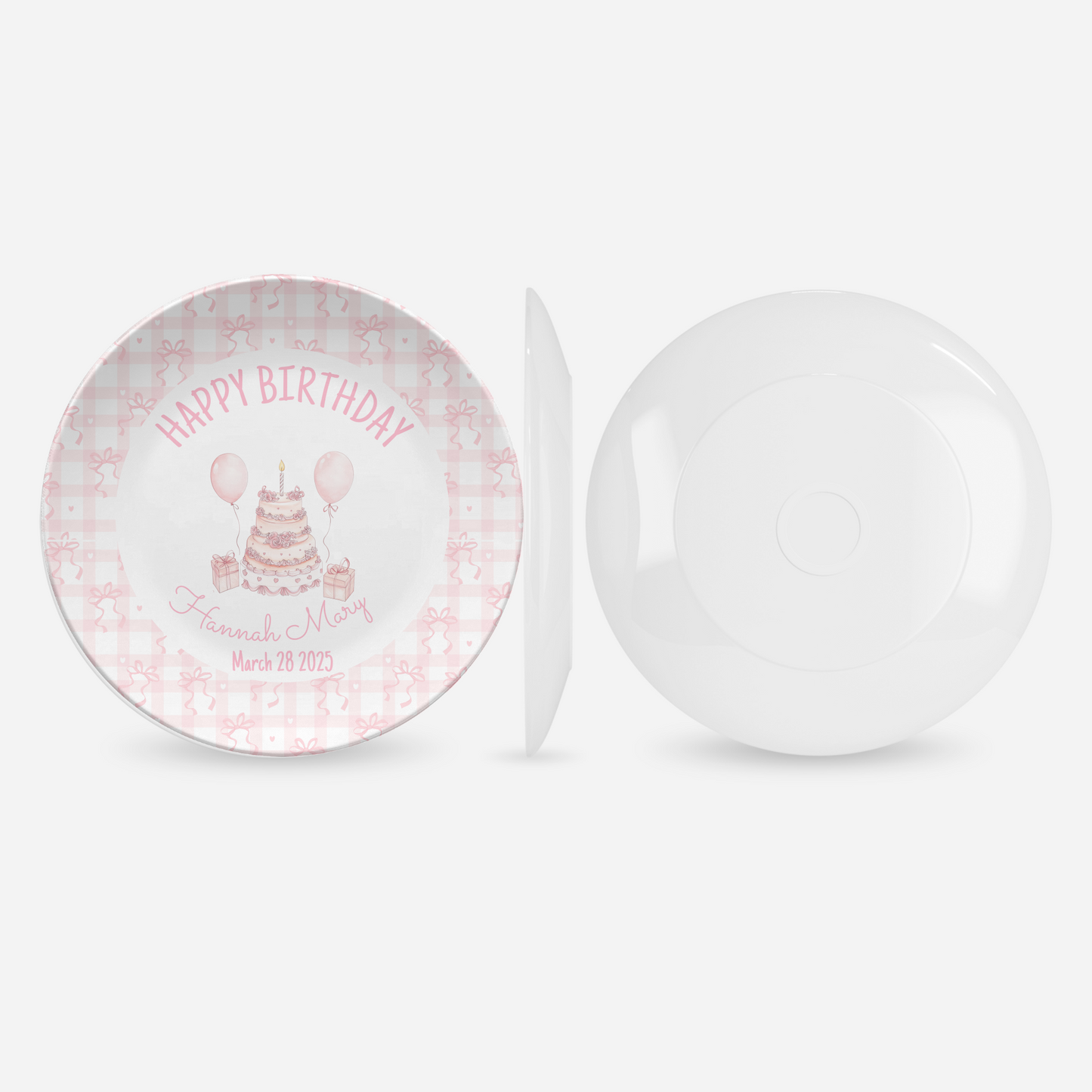 Coquette Birthday Plate