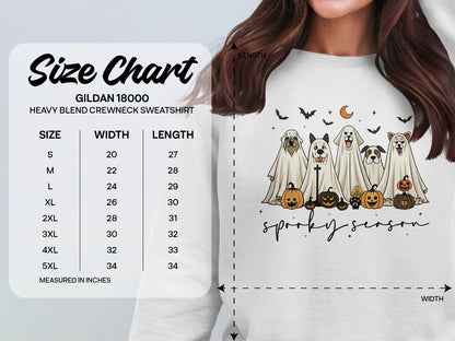 Spooky Season Ghost Dogs Sweatshirt product type
