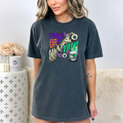 Women's Trick or Treat Halloween T-Shirt