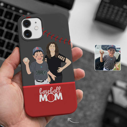 Custom Baseball Mom Phone Case - Mardonyx Phone Cases