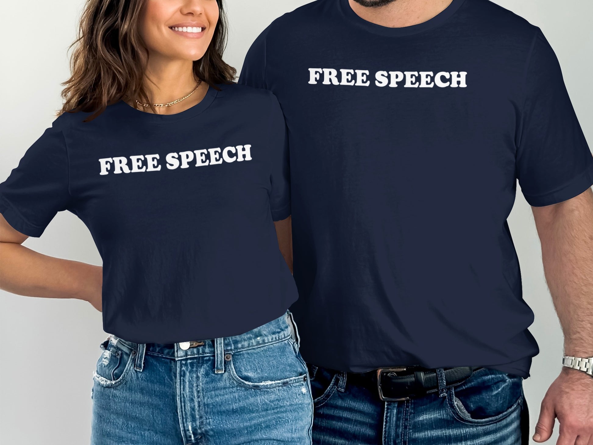FREE SPEECH Message T-Shirt Product