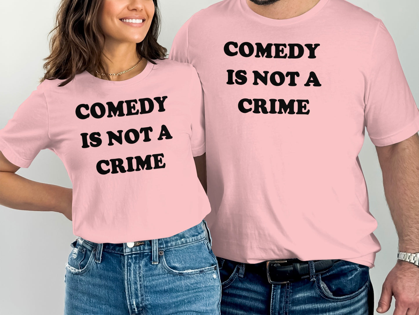 Comedy Is Not A Crime Statement T-Shirt product