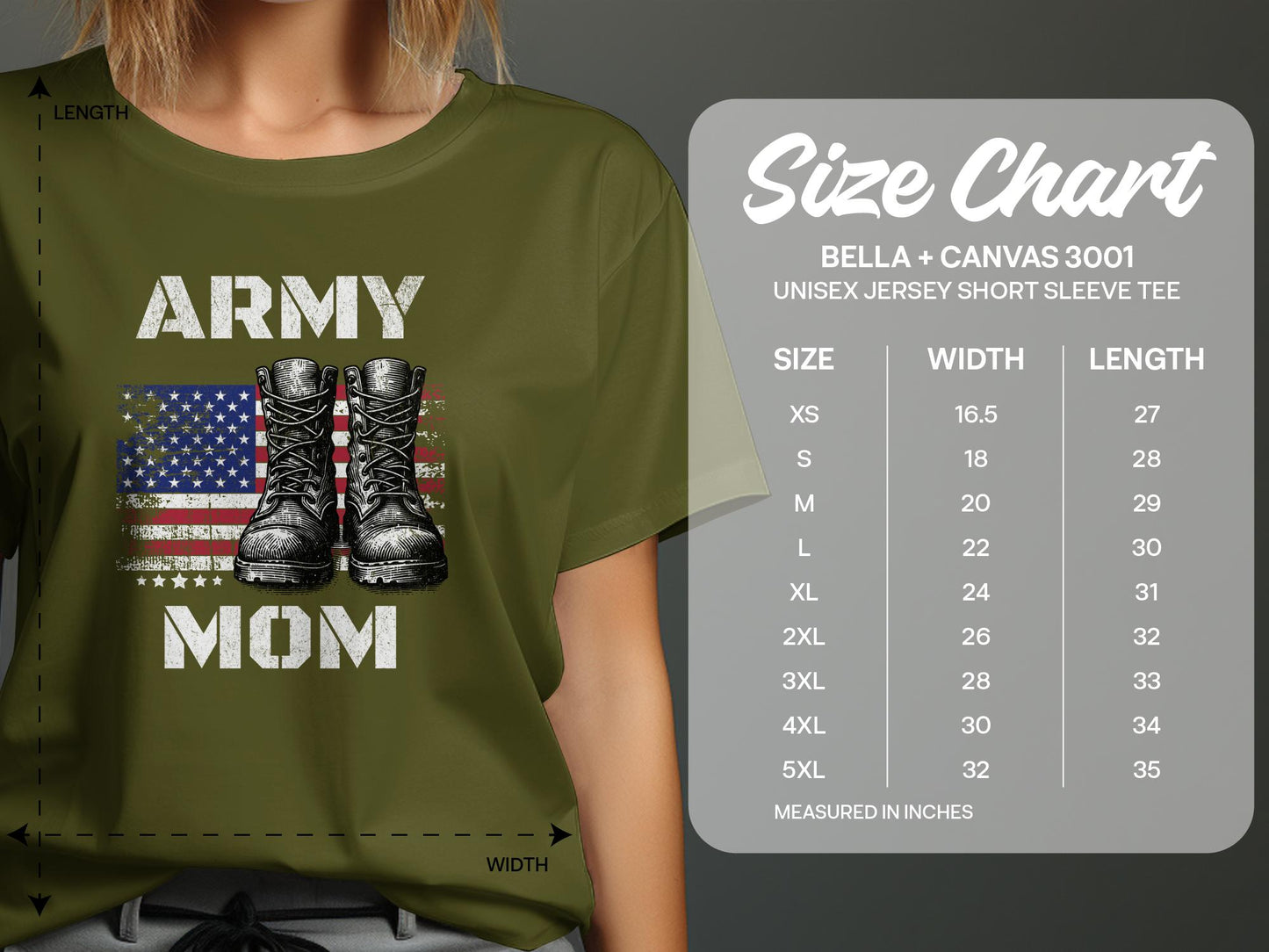 Army Mom Vintage American Flag and Boots T-Shirt - Mardonyx T-Shirt