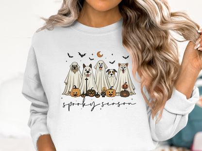Spooky Season Halloween Ghosts Sweatshirt product type