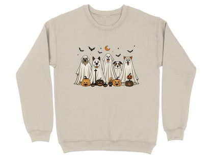 Halloween Ghost Dogs Graphic Sweatshirt product type