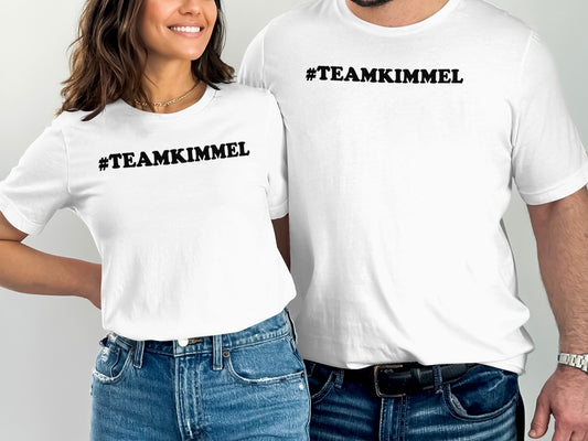 #TEAMKIMMEL Printed Casual T-shirt product