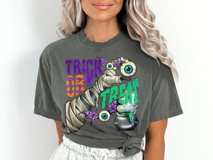 Women's Trick or Treat Halloween T-Shirt