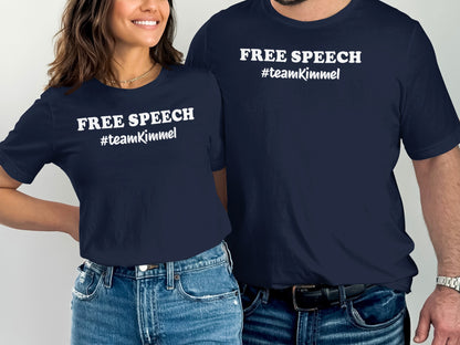 FREE SPEECH #teamKimmel statement shirt product